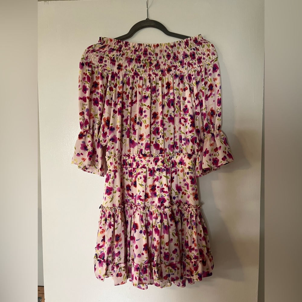 Misa Los Angeles Off the shoulder Dress